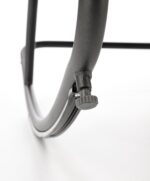 Fotel bujany GATTO 80 cm popielaty z funkcją bujania do salonu - obrazek 10