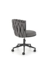 Fotel gabinetowy TALON 55 cm popielaty do biura i gabinetu - obrazek 2