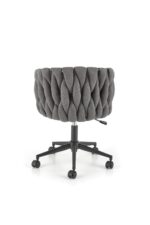 Fotel gabinetowy TALON 55 cm popielaty do biura i gabinetu - obrazek 5