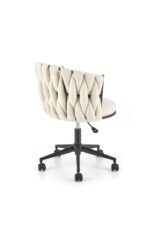 Fotel gabinetowy TALON 55 cm beżowy do biura i gabinetu - obrazek 3
