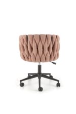 Fotel gabinetowy TALON 55 cm różowy do biura i gabinetu - obrazek 5