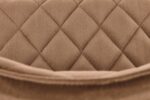 Krzesło K450 tapicerowane velvet beżowy do jadalni - obrazek 5