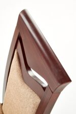 Krzesło CITRONE 44 cm ciemny orzech zestaw 2 szt do jadalni - obrazek 2