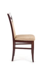 Krzesło CITRONE 44 cm ciemny orzech zestaw 2 szt do jadalni - obrazek 3