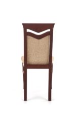 Krzesło CITRONE 44 cm ciemny orzech zestaw 2 szt do jadalni - obrazek 4