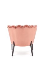 Fotel wypoczynkowy ANGELO 73 cm różowy velvet do salonu - obrazek 9