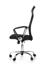 Fotel pracowniczy VIRE 61 cm czarny do biura i gabinetu - obrazek 4
