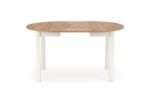 Stół rozkładany RINGO 102x102 - 142 cm dąb craft / biały MDF do jadalni - obrazek 7