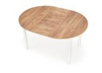 Stół rozkładany RINGO 102x102 - 142 cm dąb craft / biały MDF do jadalni - obrazek 6