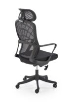 Fotel gabinetowy VESUVIO 59 cm czarny do biura i gabinetu - obrazek 2