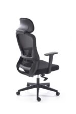 Fotel gabinetowy SONAR 65 cm czarny do biura i gabinetu - obrazek 2