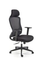 Fotel gabinetowy SONAR 65 cm czarny do biura i gabinetu - obrazek 4
