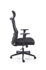 Fotel gabinetowy SONAR 65 cm czarny do biura i gabinetu - obrazek 3