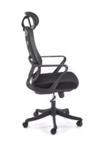 Fotel gabinetowy VESUVIO 59 cm czarny do biura i gabinetu - obrazek 4
