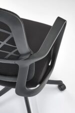 Fotel gabinetowy VESUVIO 59 cm czarny do biura i gabinetu - obrazek 10