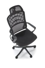 Fotel gabinetowy VESUVIO 59 cm czarny do biura i gabinetu - obrazek 7