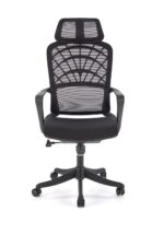 Fotel gabinetowy VESUVIO 59 cm czarny do biura i gabinetu - obrazek 5