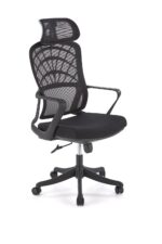 Fotel gabinetowy VESUVIO 59 cm czarny do biura i gabinetu - obrazek 3
