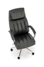 Fotel gabinetowy ROMANO 65 cm czarny do biura i gabinetu - obrazek 6