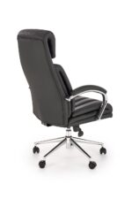 Fotel gabinetowy ROMANO 65 cm czarny do biura i gabinetu - obrazek 2