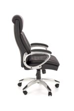 Fotel gabinetowy THOMAS 62 cm czarny do biura i gabinetu - obrazek 3
