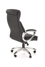 Fotel gabinetowy THOMAS 62 cm czarny do biura i gabinetu - obrazek 2