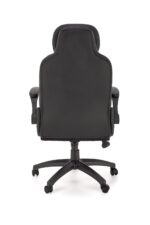 Fotel gabinetowy VALERIO 67 cm popielaty / czarny do biura i gabinetu - obrazek 6