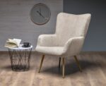 Fotel wypoczynkowy AMARO 70 cm kremowy do salonu - obrazek 11