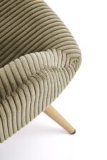 Fotel wypoczynkowy AMARO 70 cm oliwkowy do salonu - obrazek 10