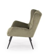 Fotel wypoczynkowy BYRON 75 cm oliwkowy do salonu - obrazek 4