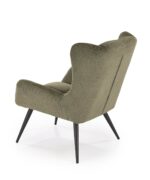 Fotel wypoczynkowy BYRON 75 cm oliwkowy do salonu - obrazek 2