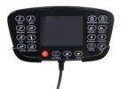 Fotel masujący SOLARIA z masażem 72 cm czarny eco skóra do wnętrza - obrazek 16