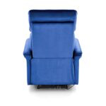 Fotel rozkładany SEMIR z USB 80 cm granatowy velvet do salonu - obrazek 7