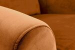 Fotel rozkładany AGUSTIN 2 75 cm cynamonowy velvet BLUVEL z funkcją relax - obrazek 5