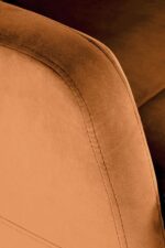 Fotel rozkładany FELIPE 2 64 cm cynamonowy velvet z funkcją relax do salonu - obrazek 10