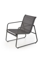 Zestaw ogrodowy CONOR popielaty sofa 2 fotele ława - obrazek 3