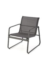 Zestaw ogrodowy CONOR popielaty sofa 2 fotele ława - obrazek 12