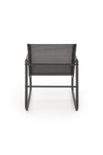 Zestaw ogrodowy CONOR popielaty sofa 2 fotele ława - obrazek 13