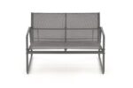 Zestaw ogrodowy CONOR popielaty sofa 2 fotele ława - obrazek 20