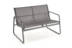 Zestaw ogrodowy CONOR popielaty sofa 2 fotele ława - obrazek 22