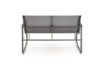 Zestaw ogrodowy CONOR popielaty sofa 2 fotele ława - obrazek 23
