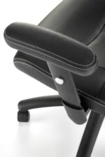 Fotel gabinetowy STILO 66 cm czarny do biura i gabinetu - obrazek 9