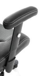Fotel gabinetowy STILO 66 cm czarny do biura i gabinetu - obrazek 11
