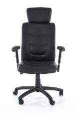 Fotel gabinetowy STILO 66 cm czarny do biura i gabinetu - obrazek 5