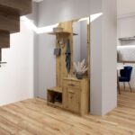 Zestaw do przedpokoju PERGO 90 cm dąb artisan do przedpokoju - obrazek 3
