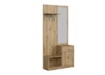 Zestaw do przedpokoju PERGO 90 cm dąb artisan do przedpokoju - obrazek 4