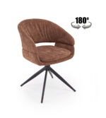 Krzesło K602 57 cm brązowy zestaw 2 szt do jadalni - obrazek 3