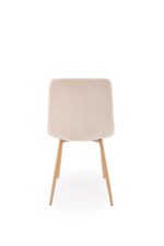Krzesło K525 WDF 45 cm naturalny / beżowy zestaw 4 szt do jadalni - obrazek 10