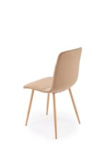 Krzesło K525 WD 45 cm naturalny / beżowy zestaw 4 szt do jadalni - obrazek 2