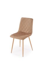 Krzesło K525 WD 45 cm naturalny / beżowy zestaw 4 szt do jadalni - obrazek 7